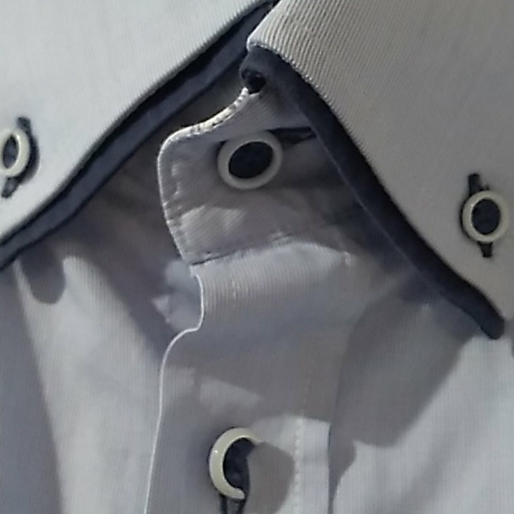 Mens button front shirt - Picture 4 of 9